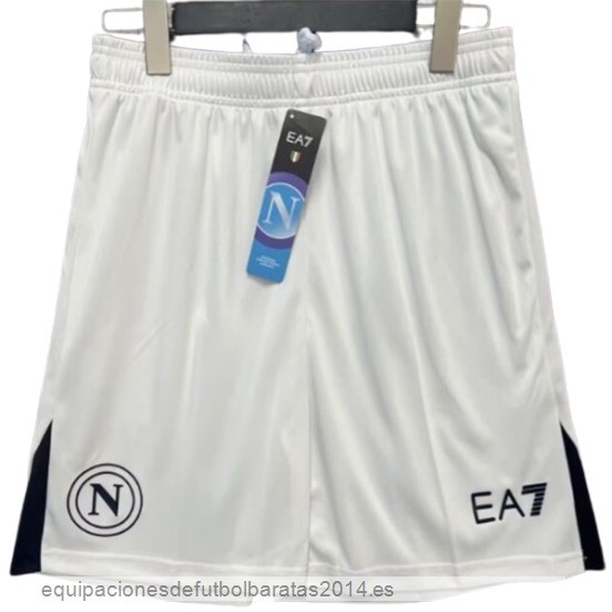 Nuevo 2ª Pantalones Napoli 24/25 Blanco Baratas